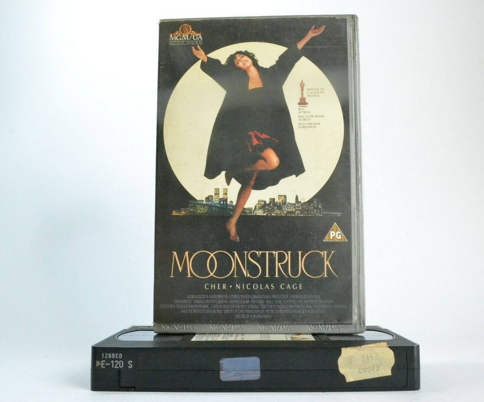 Moonstruck: Romance (1987) New York - MGM Large Box - Nicolas Cage & Cher - VHS-