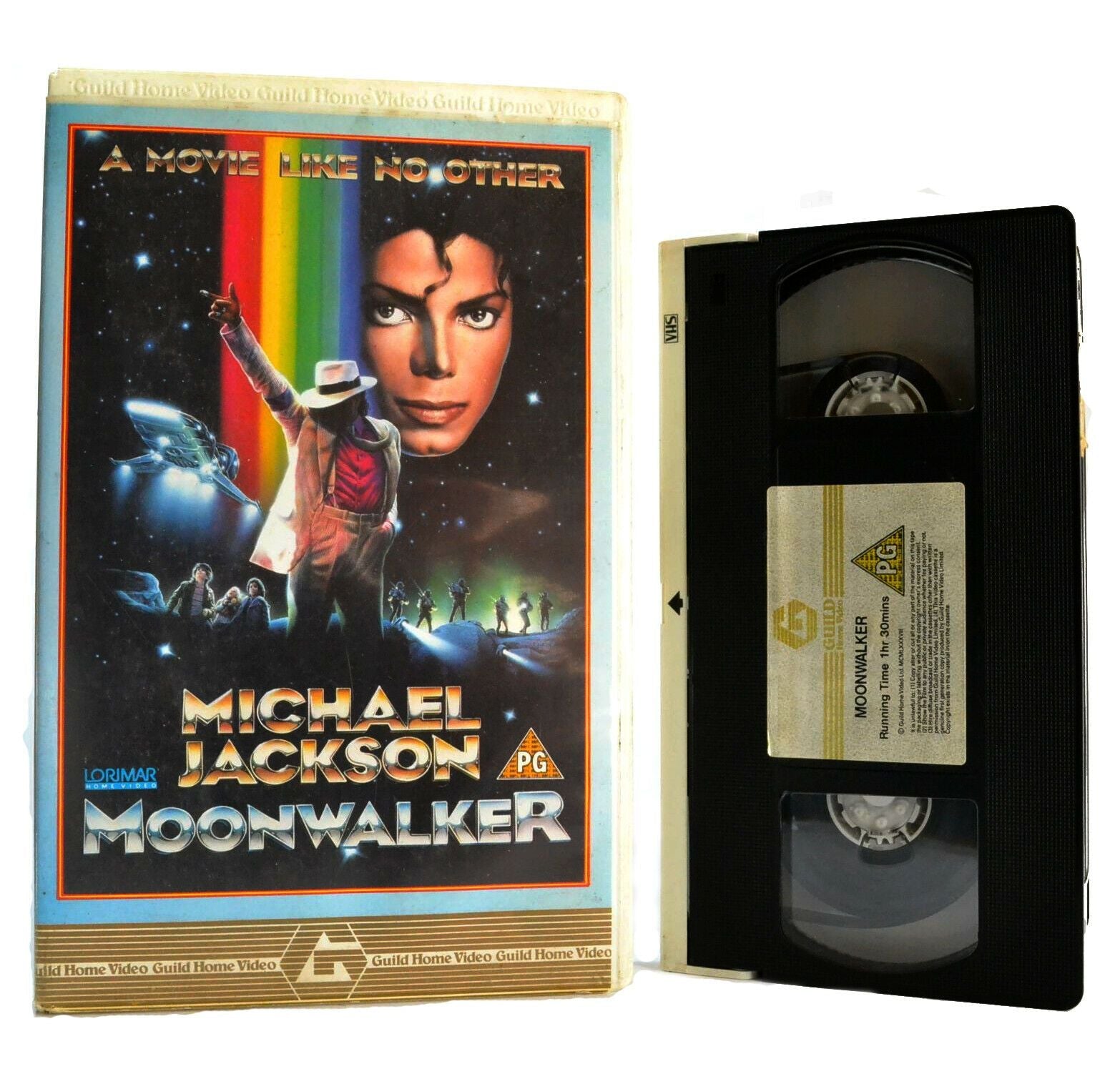 Moonwalker: A Movie Like No Other - Large Box - Musical - Michael Jackson - VHS-