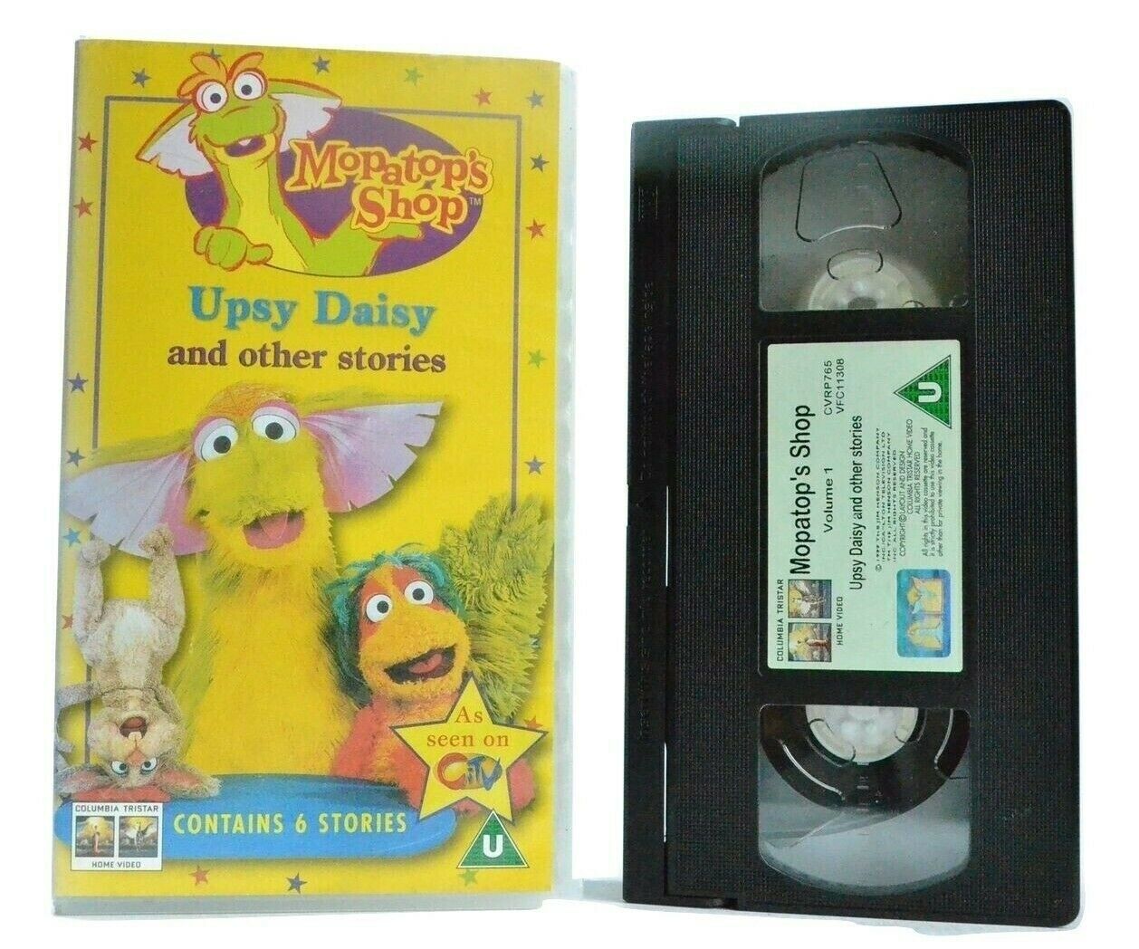 Mopatop's Shop: Upsy Daisy And Other Stories - Educational - Animated - Pal VHS-