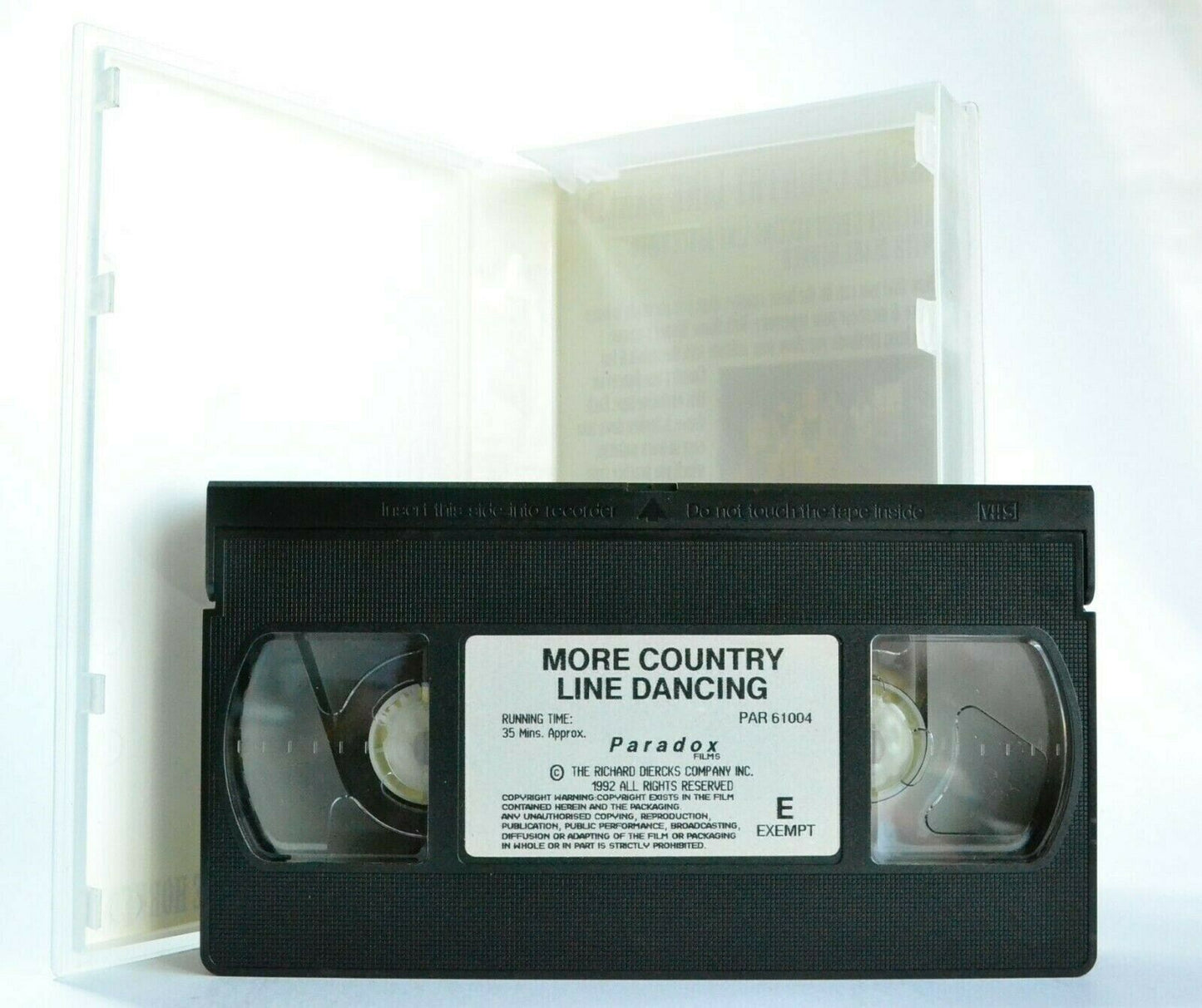 More Country Line Dancing: By Diane Horner - Paradox - Basic Steps - VHS-