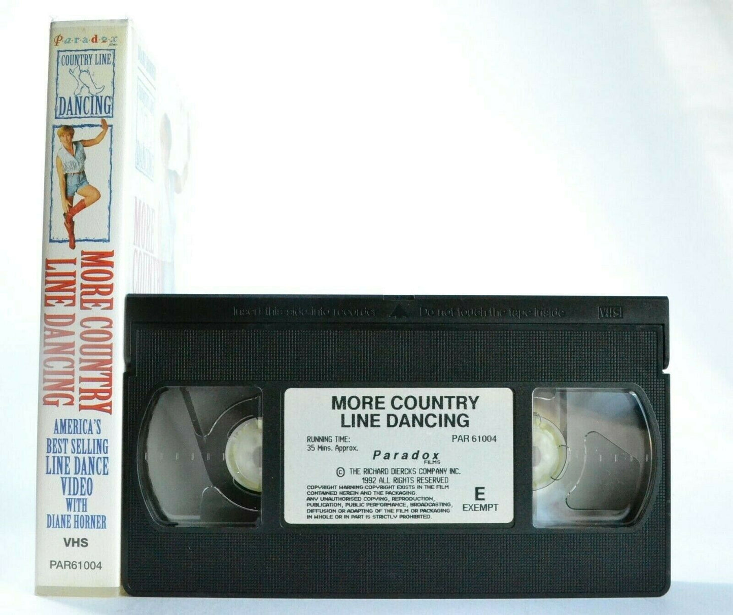 More Country Line Dancing: By Diane Horner - Paradox - Basic Steps - VHS-