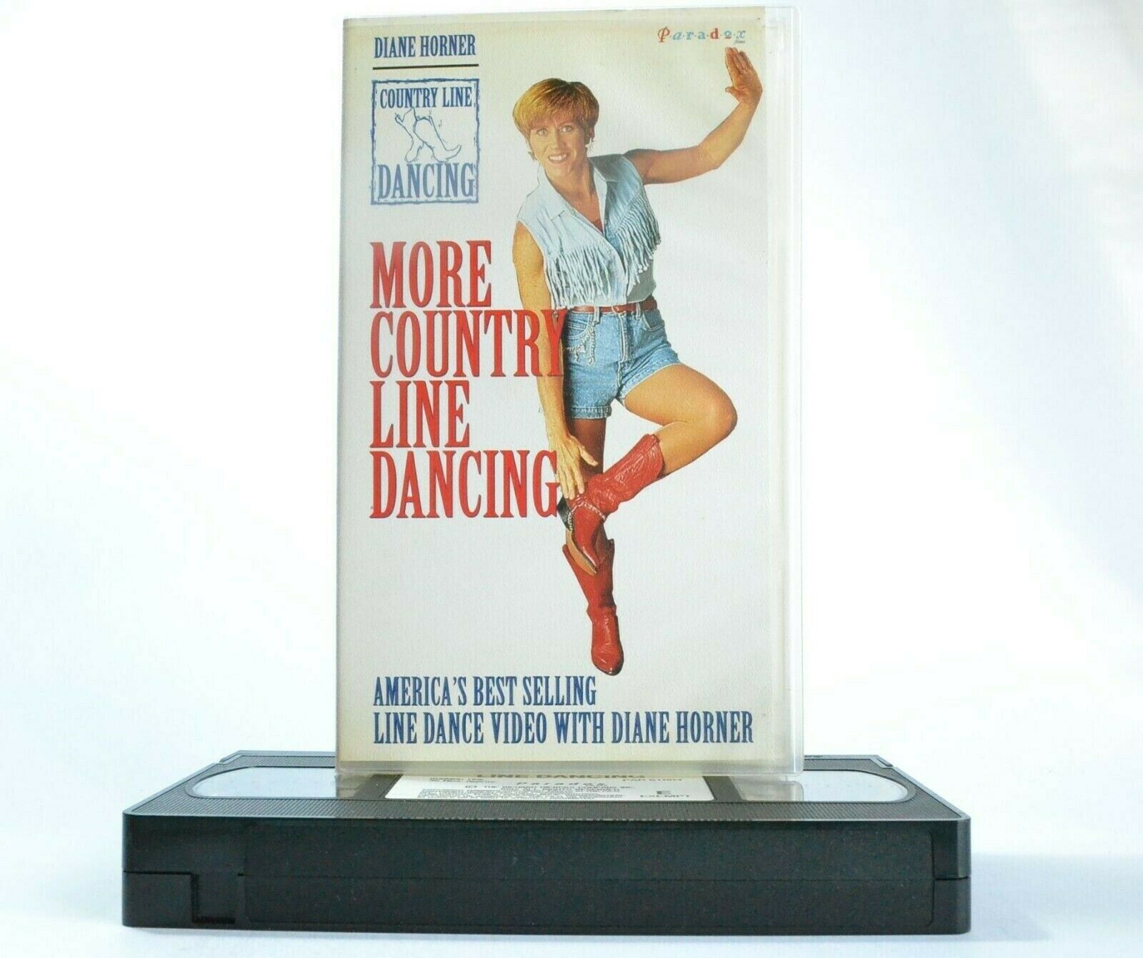 More Country Line Dancing: By Diane Horner - Paradox - Basic Steps - VHS-