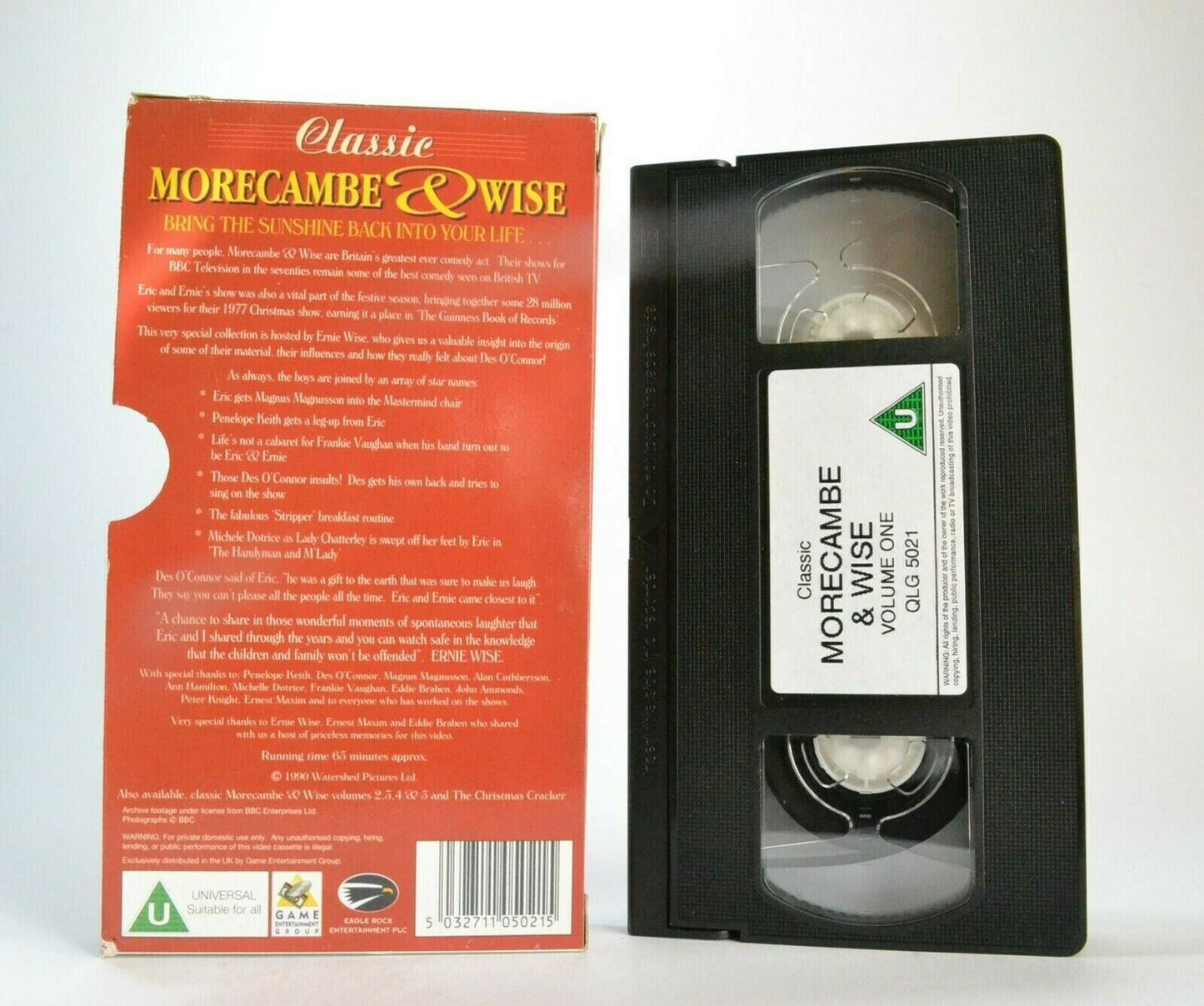 Morecambe And Wise (Vol.1): The Best Of - BBC Comedy Series -<Ernie Wise>- VHS-