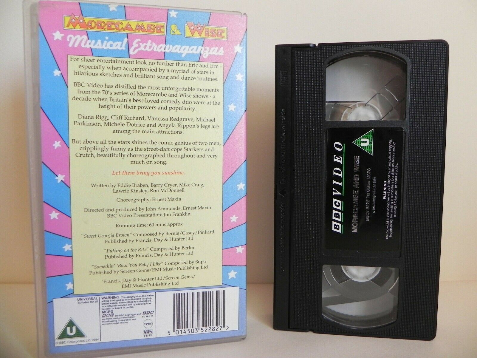 Morecambe & Wise - BBC - Musical Extravaganzas - Bring You Sunshine - Pal VHS-