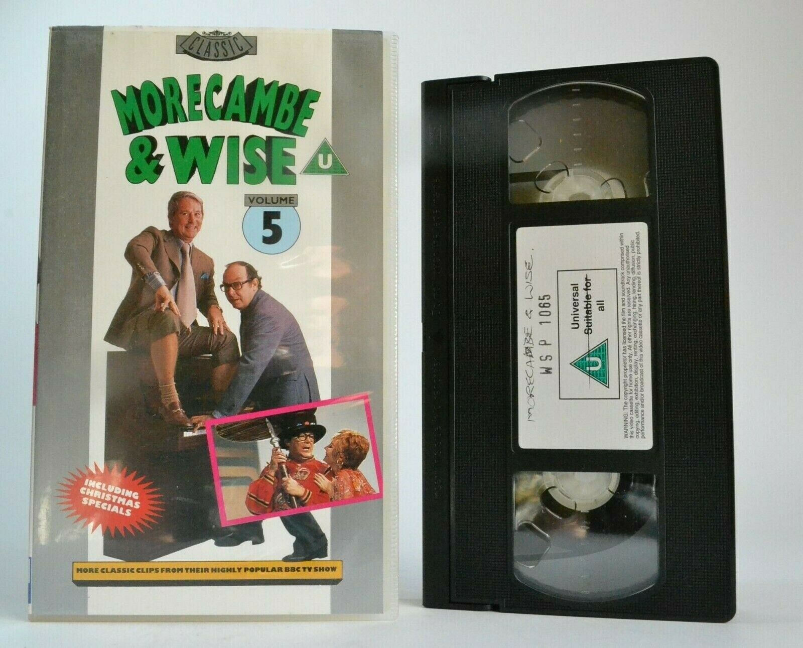 Morecambe & Wise: Classic Moments - BBC Comedy Show - Christmas Special - VHS-