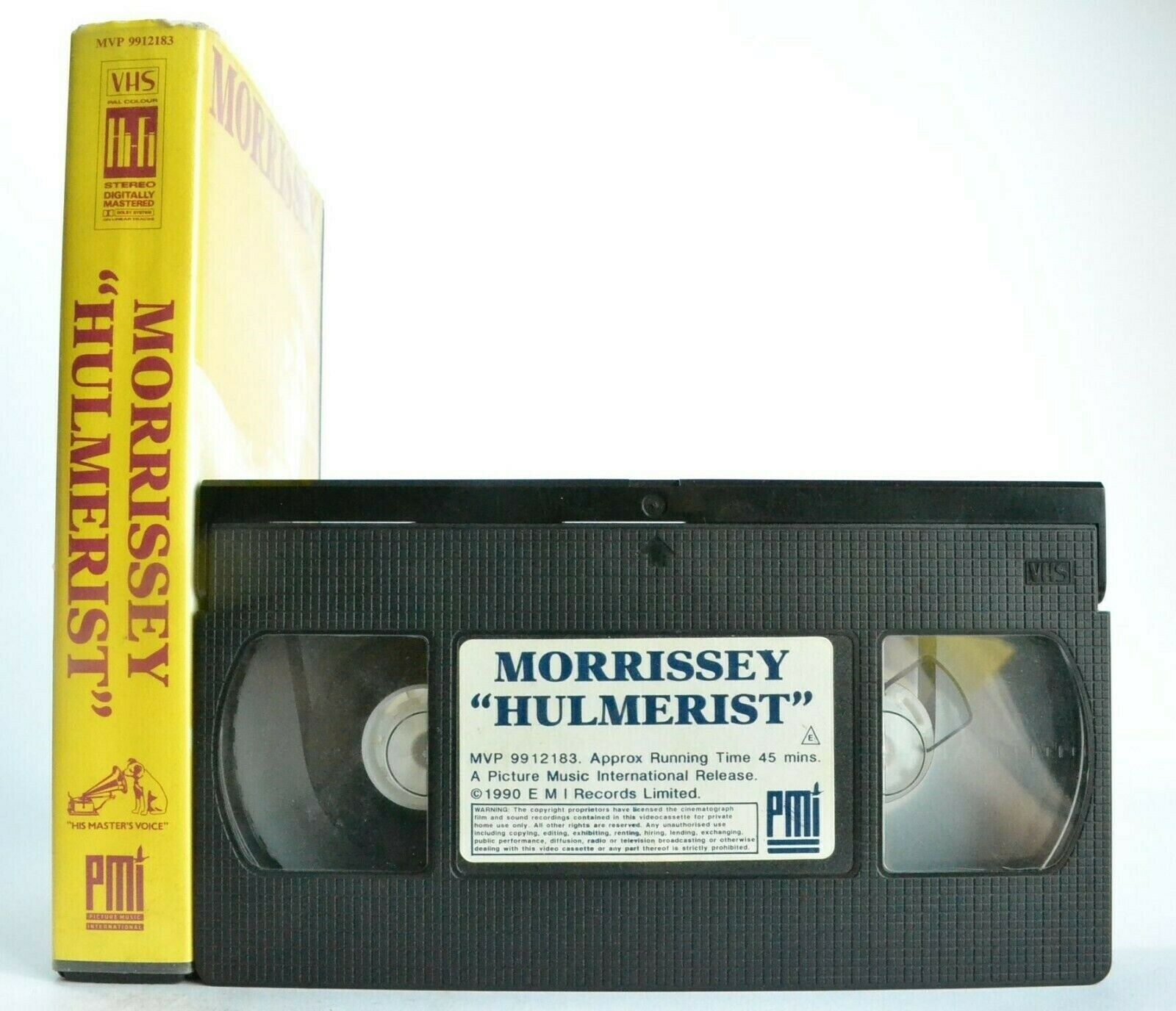 Morrissey: Hulmerist (1990) - Music Videos - British Indie - The Smiths - VHS-