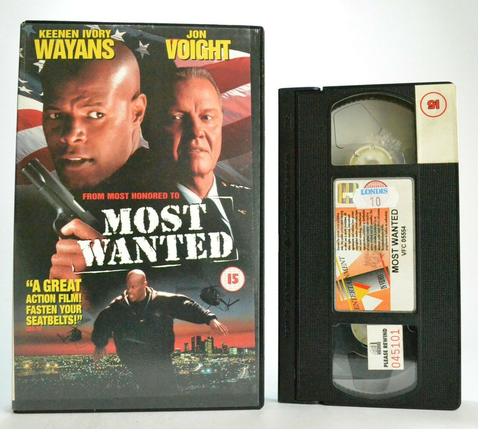 Most Wanted: Action Thriller (1997) - United States Marine - John Voight - VHS-