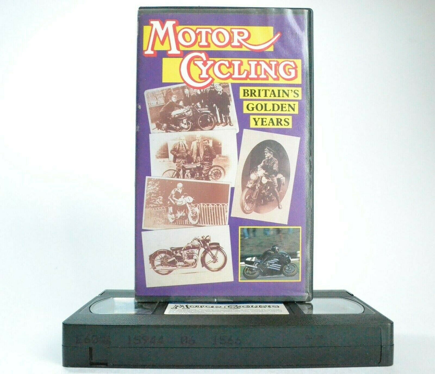 Motor Cycling: Britain's Golden Years - By Murray Walker - Motorsports - Pal VHS-