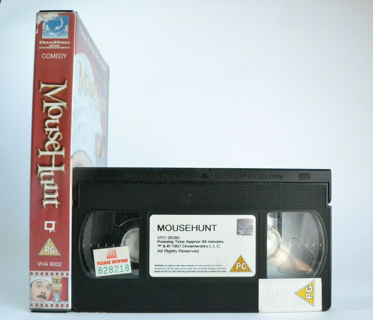 Mouse Hunt (1997): Dark Slapstick Comedy - Large Box Rental - N.Lane - Pal VHS-