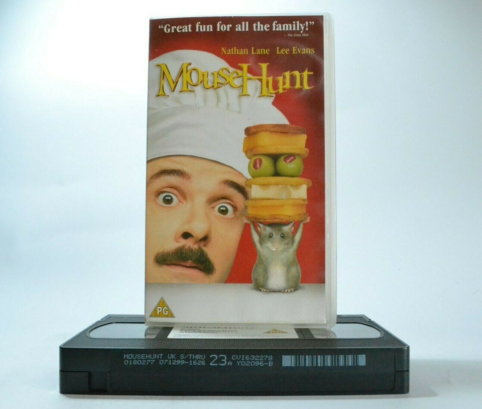 Mouse Hunt: Slapstick Comedy (1997) - Family Film - Nathan Lane - Kids - Pal VHS-