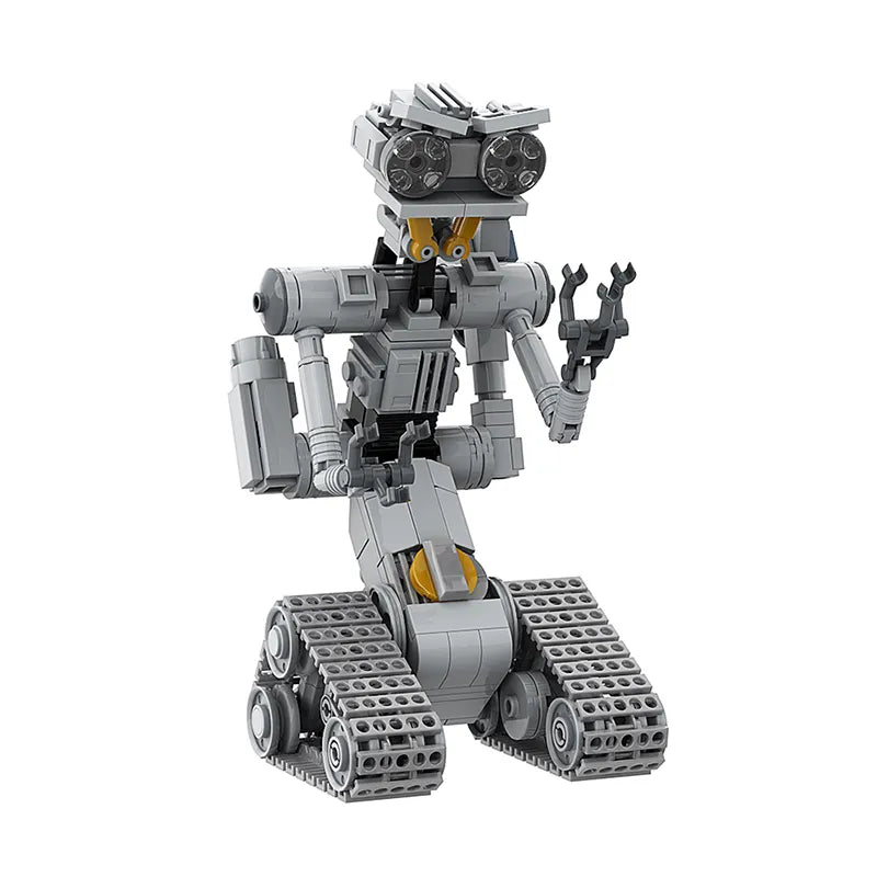 Movie Short Circuit - Johnny 5 - Building Blocks - Emotional Robot Set for Asteroid Robots - Model Brick Toy Gift-313 pcs-Worldwide-