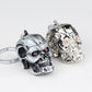 Movie Terminator Genesis Skull Keychain Cool Gothic Metal Skull Pendant Keyring Car Purse Jewelry Accessories Halloween Object-