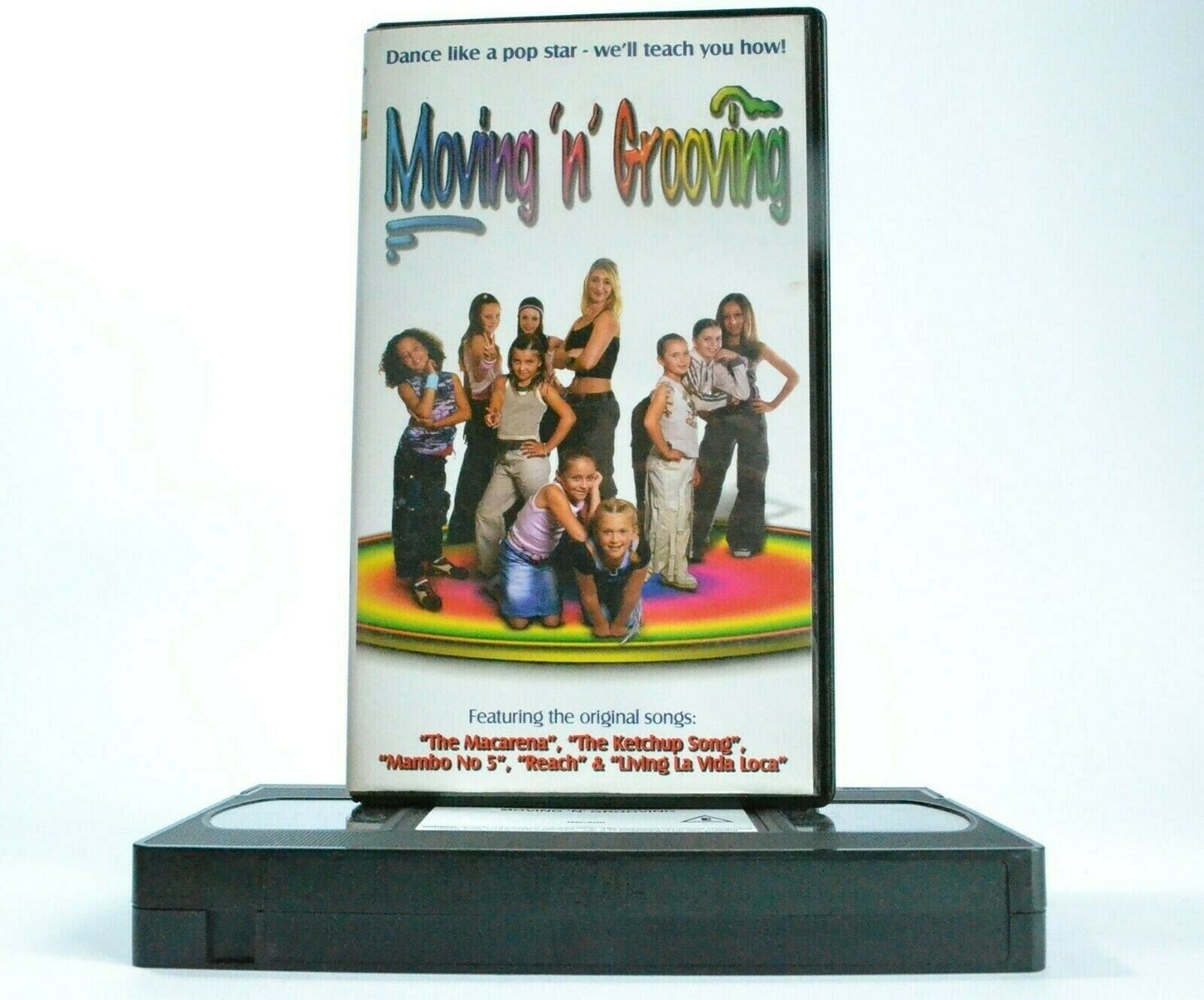 Moving 'N' Grooving: Dance Like A Pop Star - Lucy Knight - Dance Lessons - VHS-