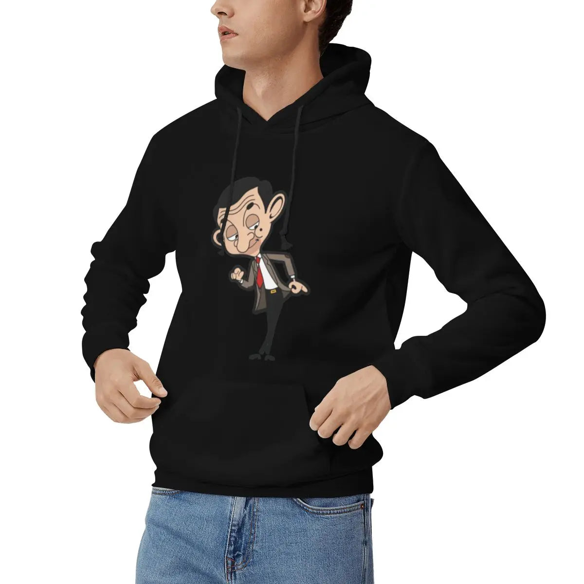 Mr. Bean Hoodies – Casual Harajuku Long Sleeve Sweatshirts for Men and Women, Perfect for Autumn and Winter-