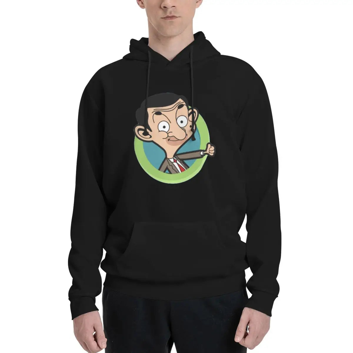 Mr. Bean Hoodies – Casual Harajuku Long Sleeve Sweatshirts for Men and Women, Perfect for Autumn and Winter-17-L-