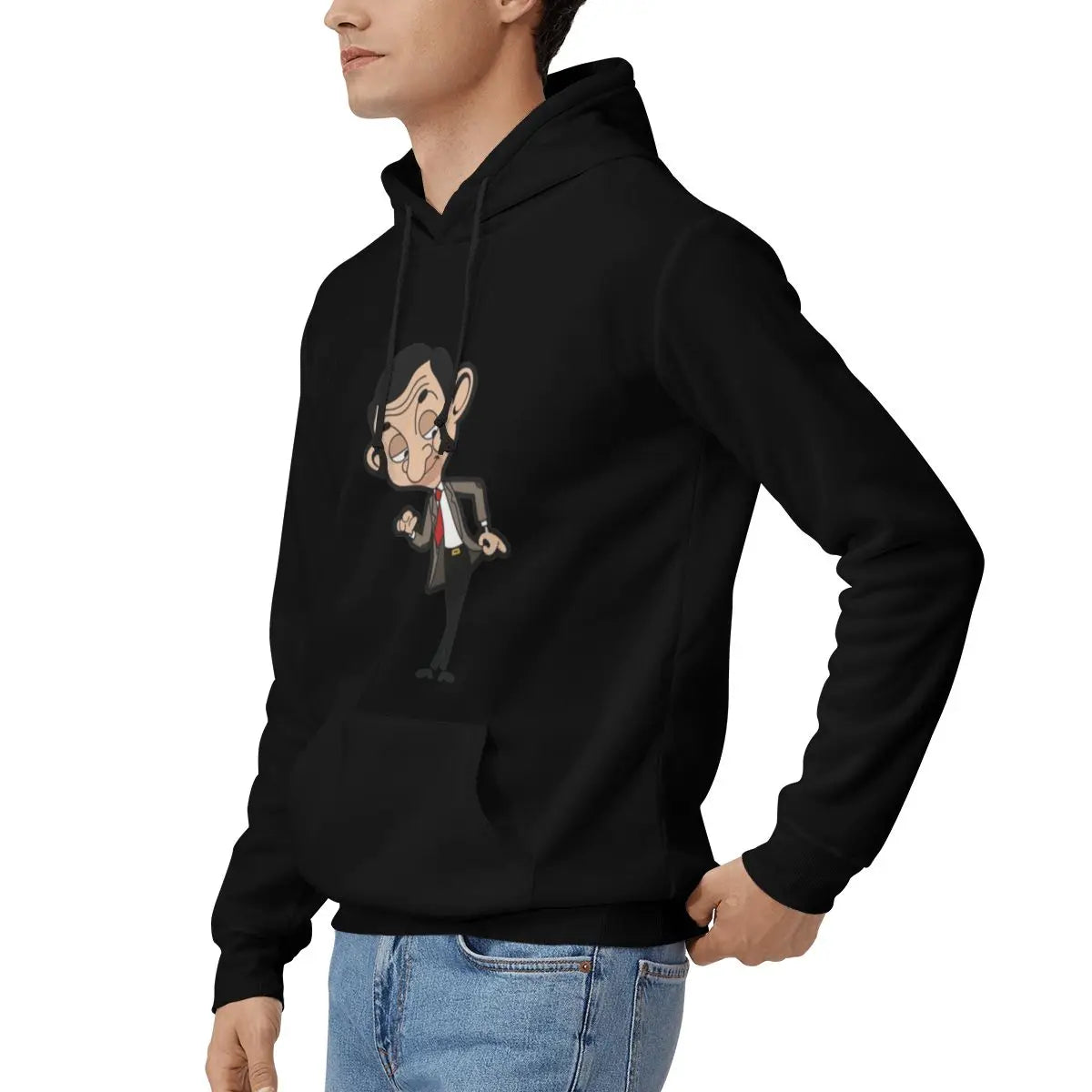 Mr. Bean Hoodies – Casual Harajuku Long Sleeve Sweatshirts for Men and Women, Perfect for Autumn and Winter-