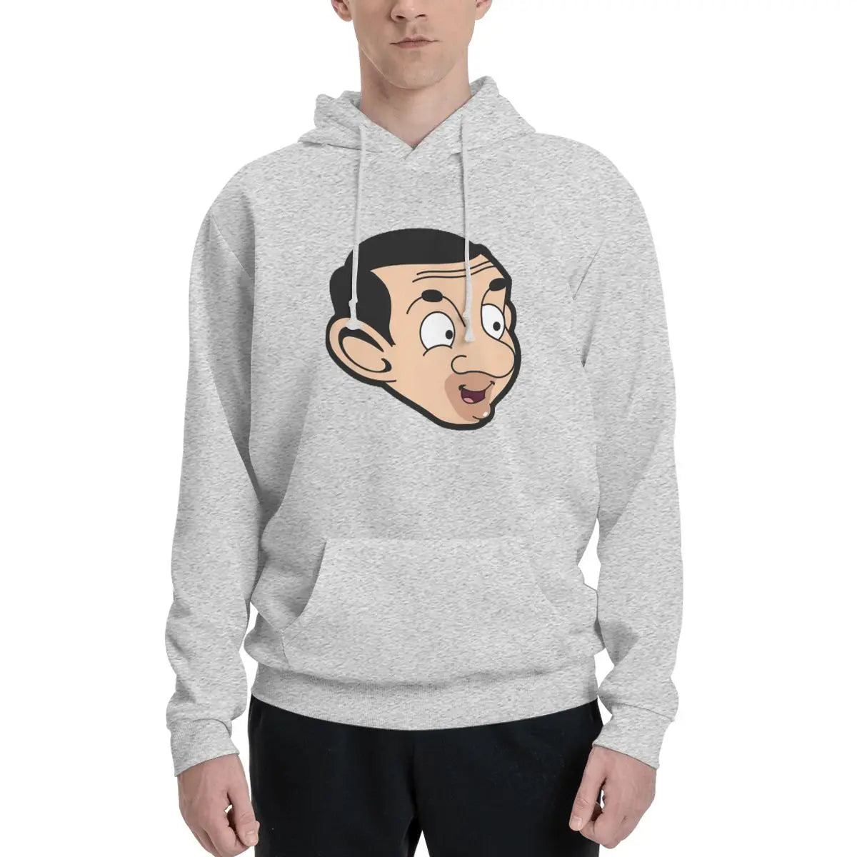 Mr. Bean Hoodies – Casual Harajuku Long Sleeve Sweatshirts for Men and Women, Perfect for Autumn and Winter-4-XXL-