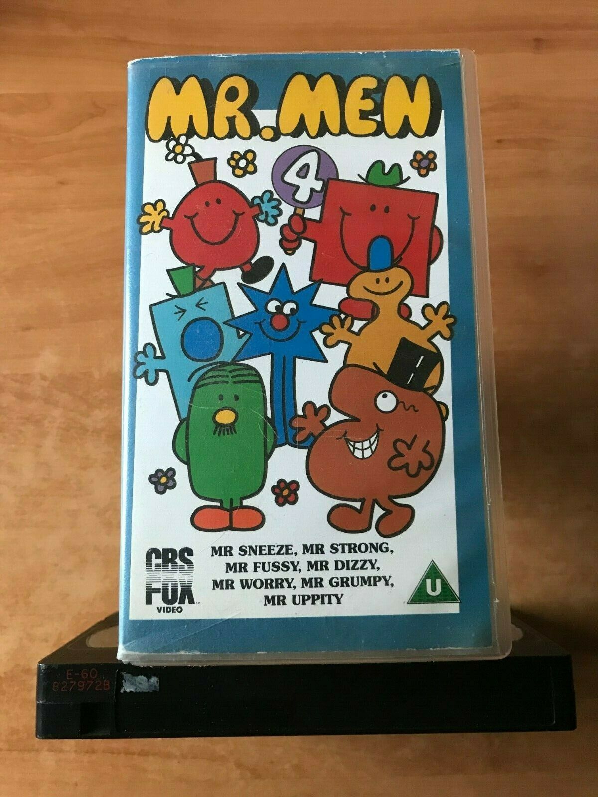 Mr. Men (Vol. 4); [Roger Hargreaves]: Mr. Sneeze - Mr. Dizzy - Animated - VHS-