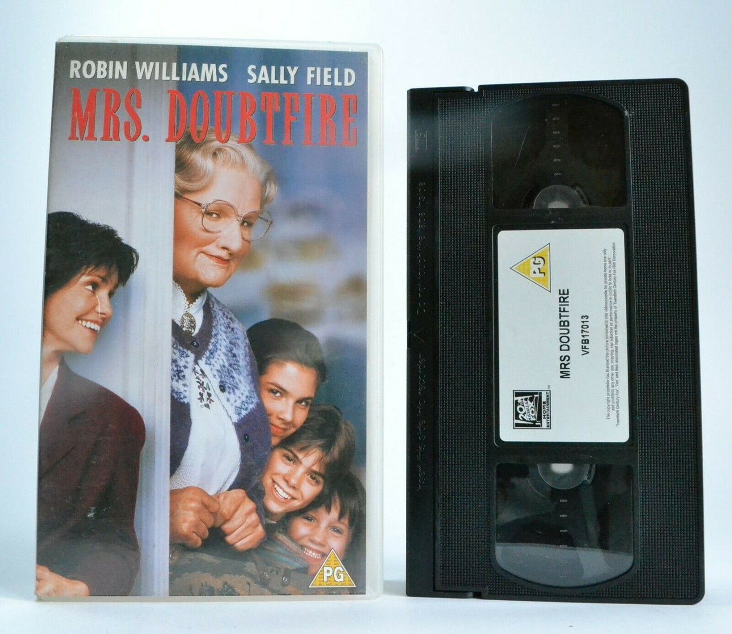 Mrs.Doubtfire (1993): A Chris Columbus Film - Comedy - Robin Williams - Pal VHS-