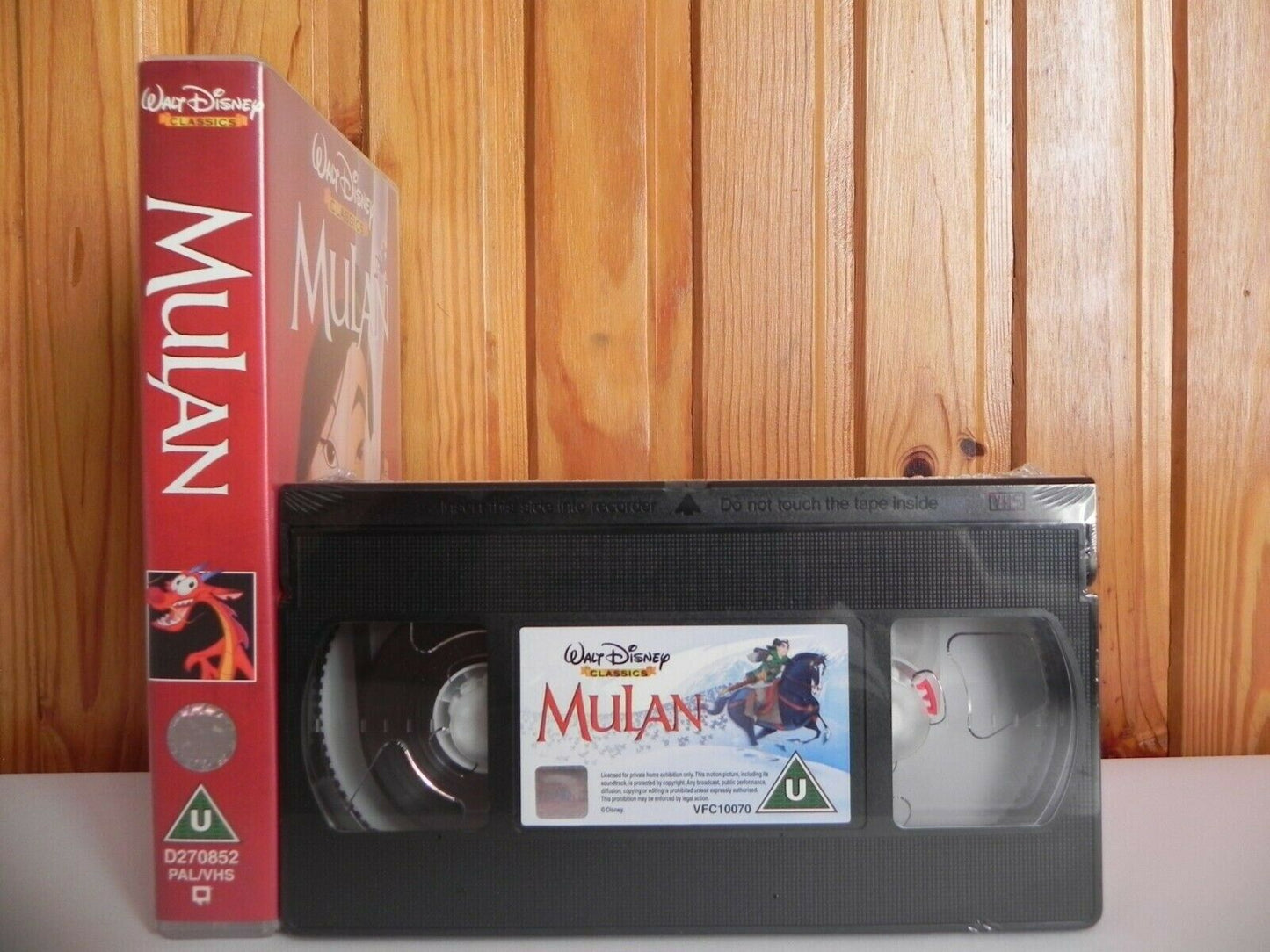 Mulan: (1998) Animated Musical Classic - Brand New Sealed - Walt Disney - VHS-