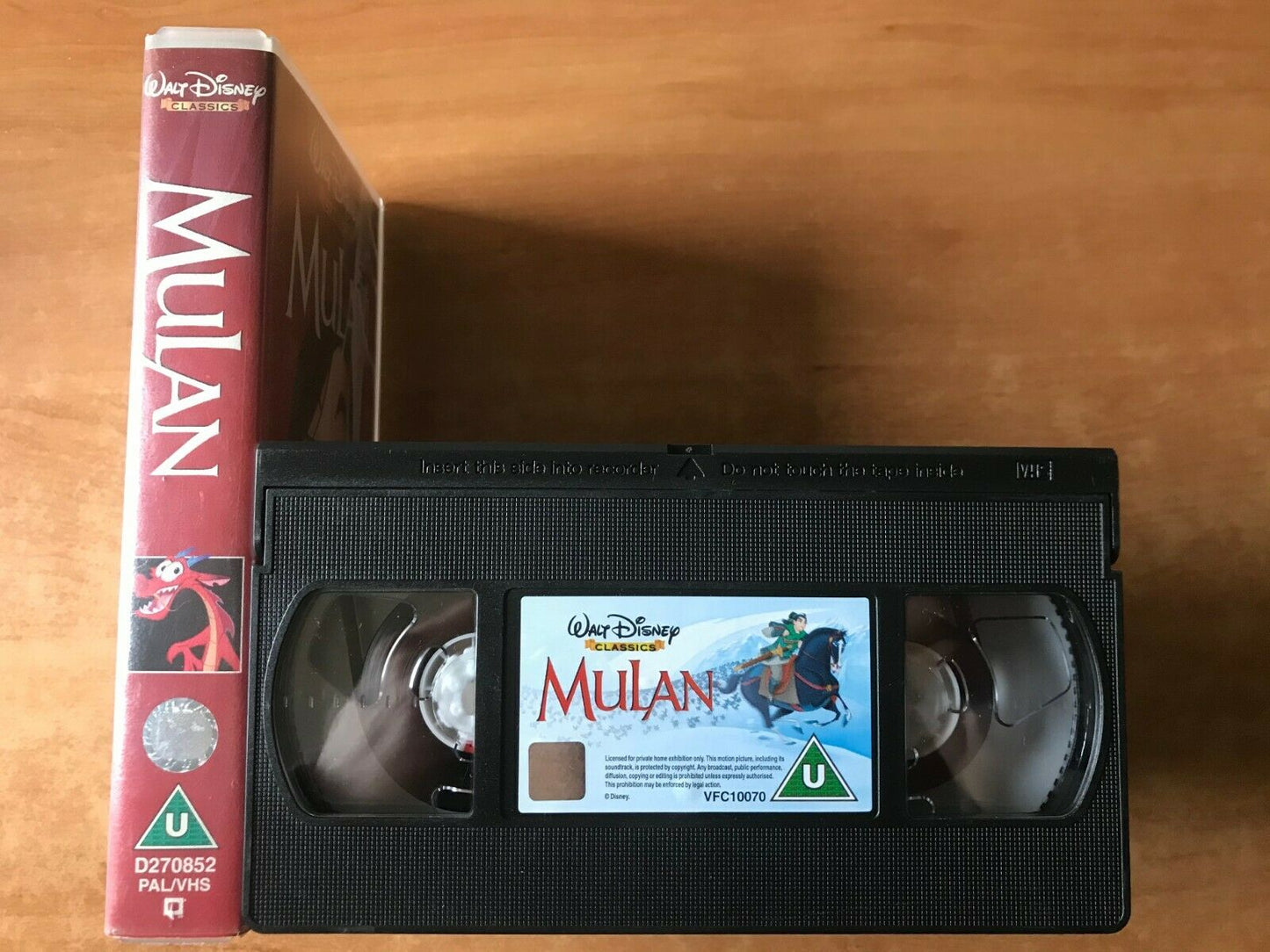 Mulan [Girls Favourite] 36th Disney Classic - Animated Adventures - Kids - VHS-