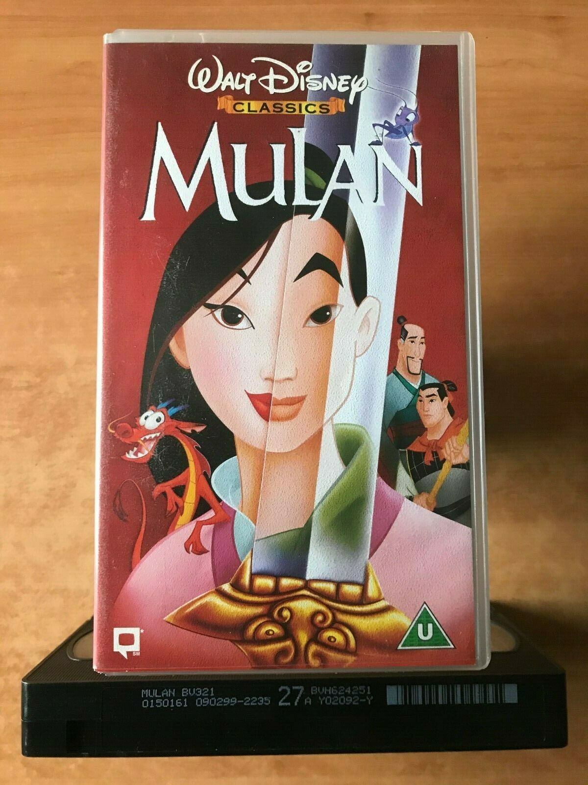 Mulan [Girls Favourite] 36th Disney Classic - Animated Adventures - Kids - VHS-