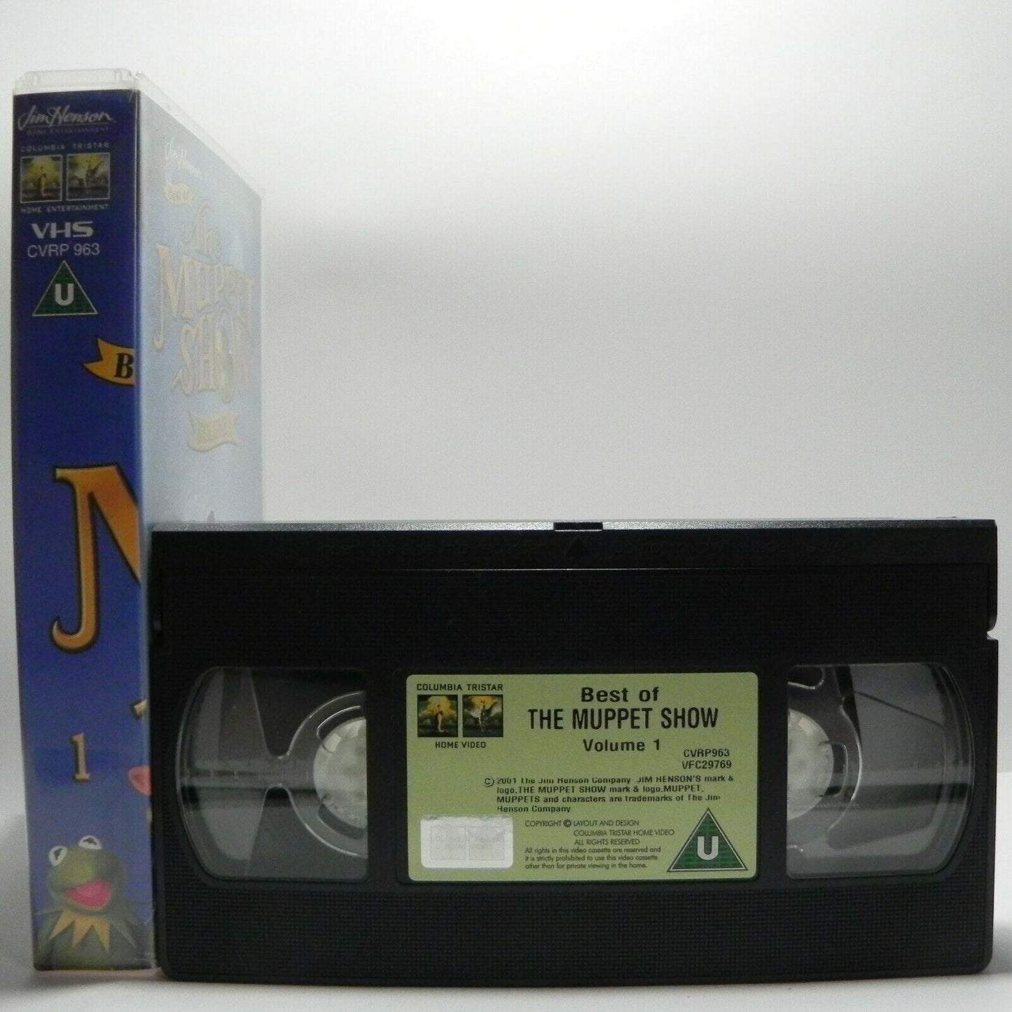 Muppet Show - Vol.1 - Best Of - Film Heroes - Roger Moore - Mark Hamill - VHS-