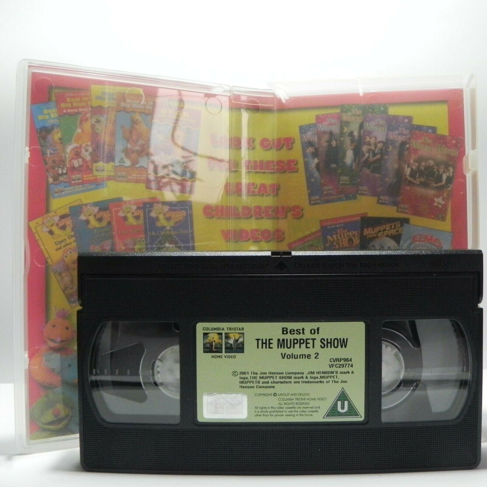 Muppet Show - Vol.2 - Best Of - Music Stars - Debbie Harry - Paul Simon - VHS-