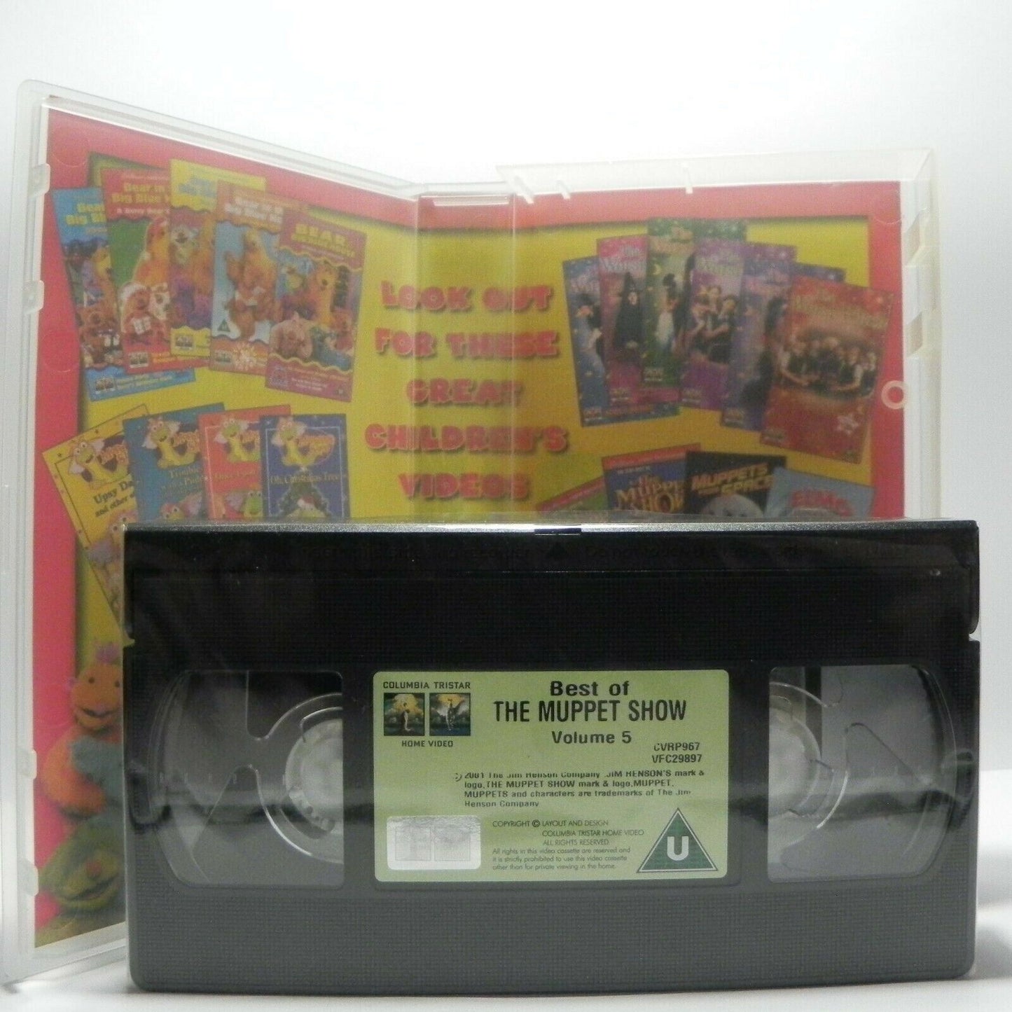 Muppet Show - Vol.5 - Best Of - Singers - Alice Cooper - Elton John - Pal VHS-