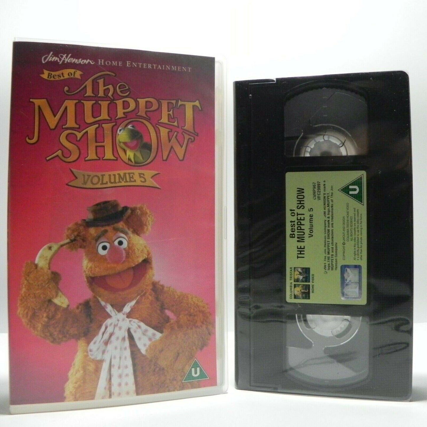 Muppet Show - Vol.5 - Best Of - Singers - Alice Cooper - Elton John - Pal VHS-