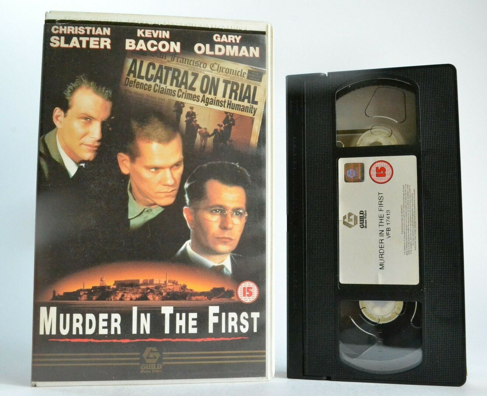 Murder In The First: Based On True Story - Prison Drama - Gary Oldman - Pal VHS-