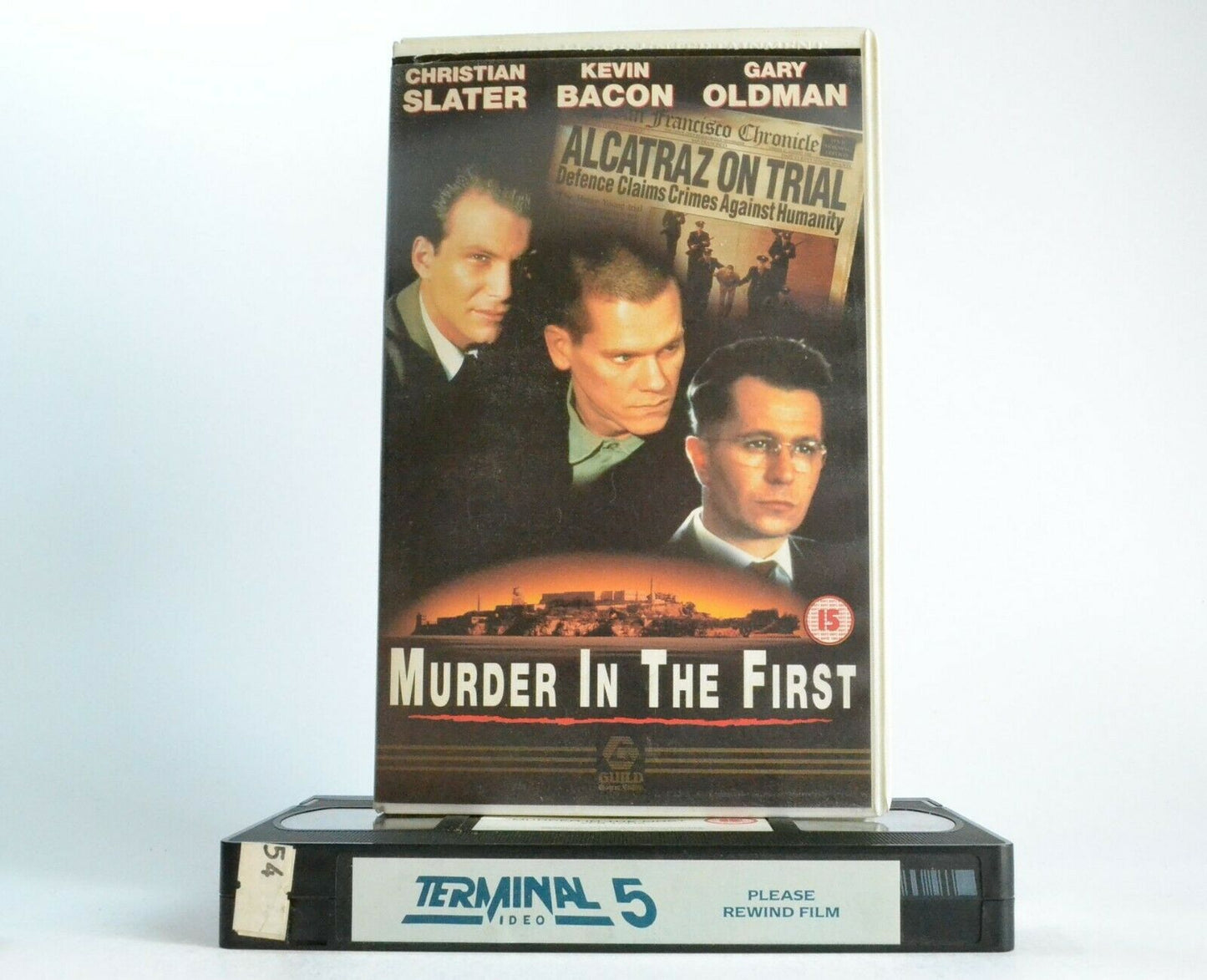 Murder In The First: Based On True Story - Prison Drama - Gary Oldman - Pal VHS-