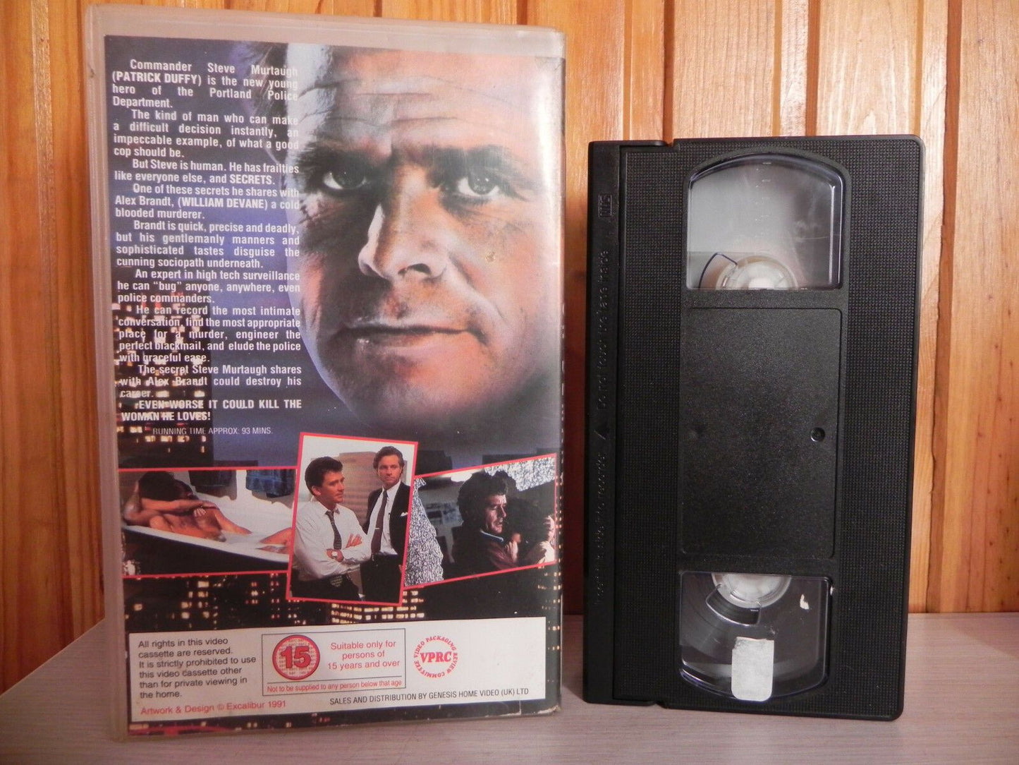 Murder On Demand - Duffy (DALLAS) - Devane (KNOT'S LANDING) - Action Video - VHS-