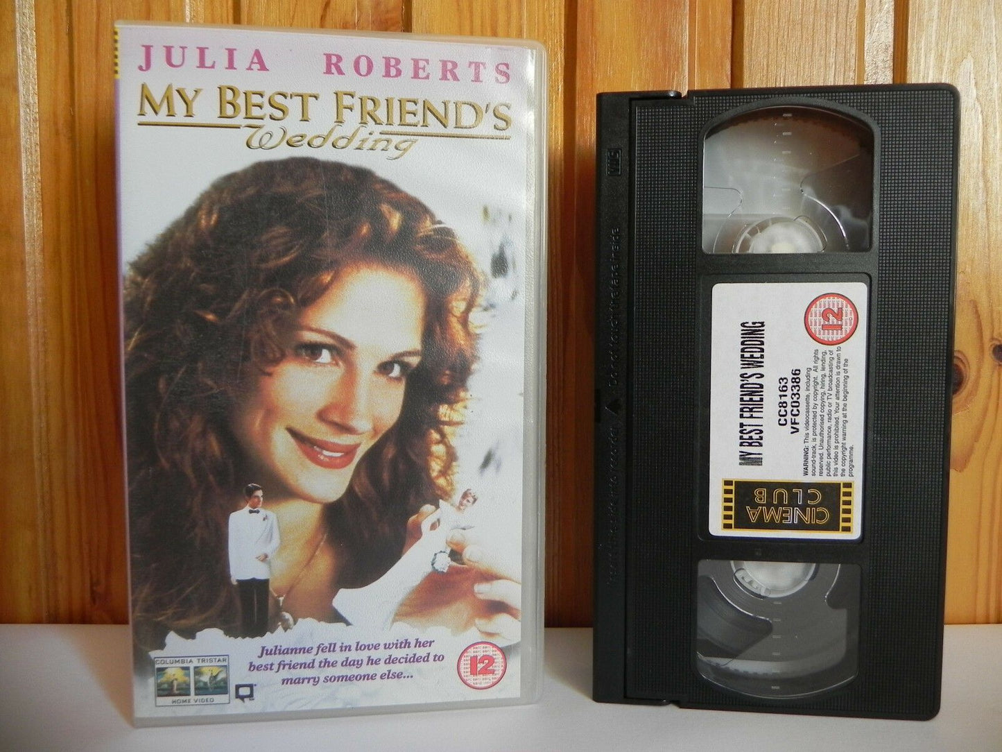 My Best Friend's Wedding - Columbia Tristar - Romance - Julia Roberts - Pal VHS-