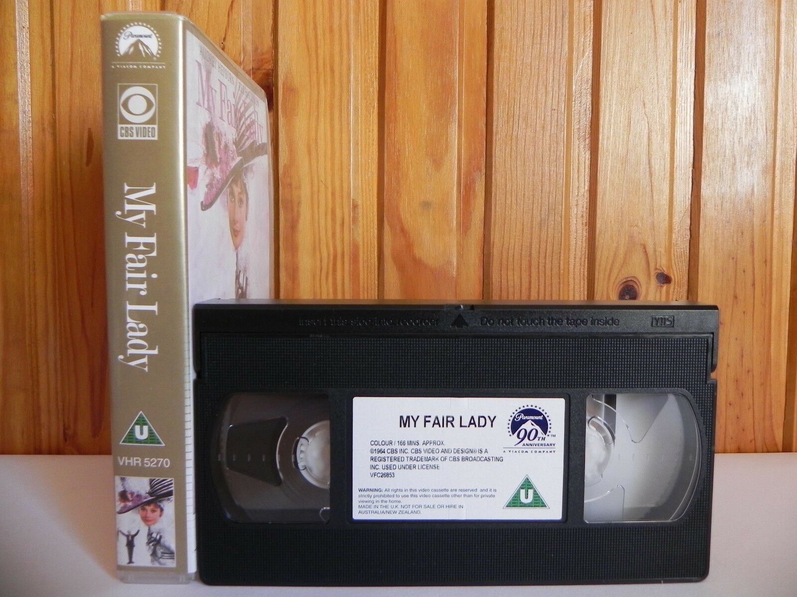 My Fair Lady - Paramount - Drama - Academy Award Winner - Audrey Hepburn - VHS-