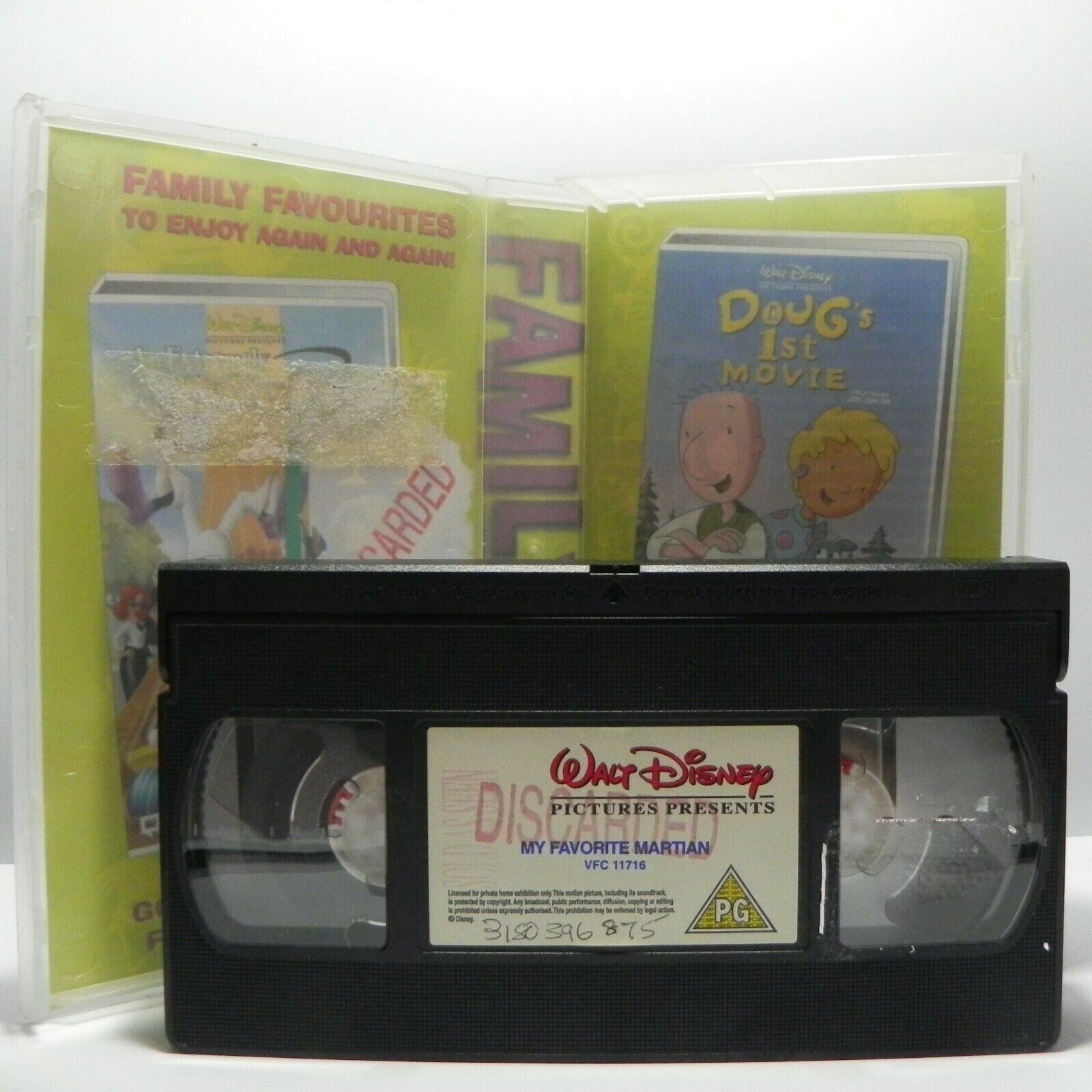 My Favorite Martian - Disney - Out Of This World Comedy - Jeff Daniels - Pal VHS-