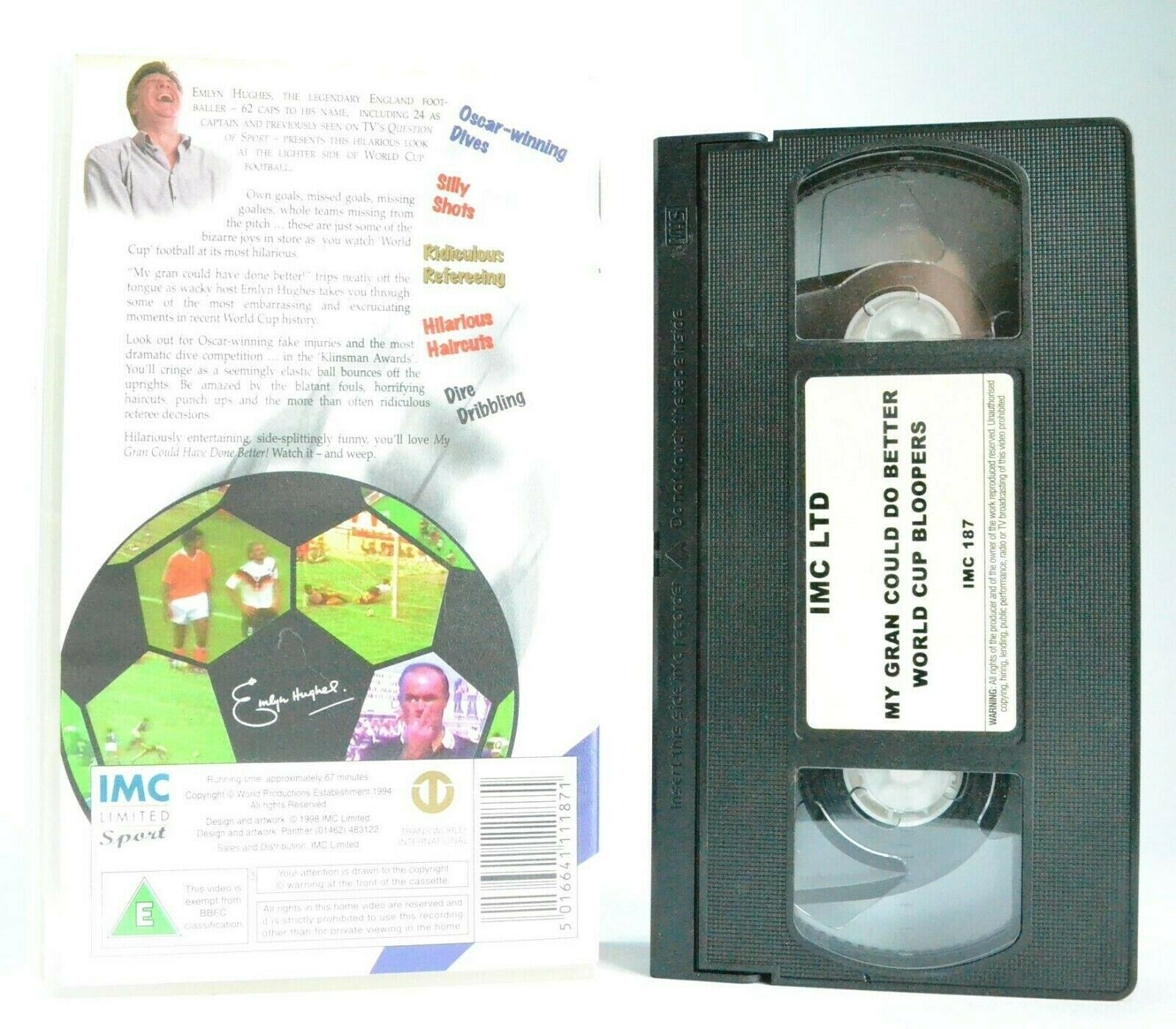 My Gran Could Do Better: By E.Hughes - World Cup Bloopres - Football - Pal VHS-