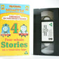 My Little Minivid: Thomas The Tank Engine - Four Stories - Children's - Pal VHS-