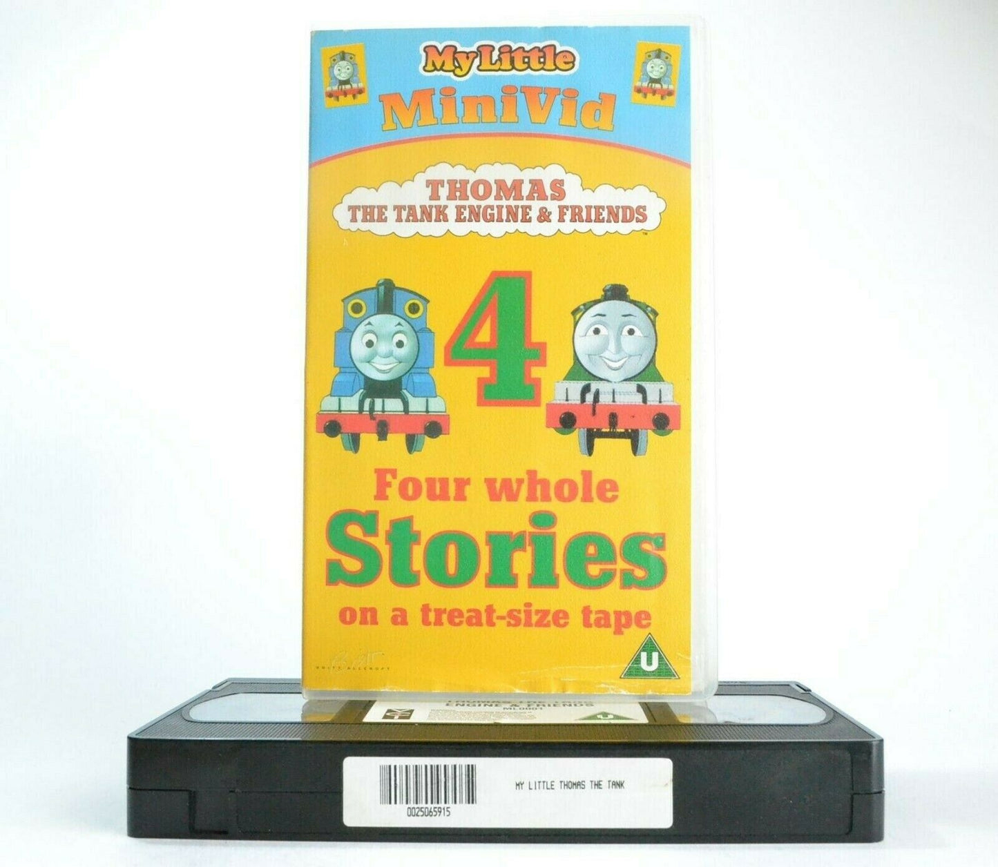 My Little Minivid: Thomas The Tank Engine - Four Stories - Children's - Pal VHS-