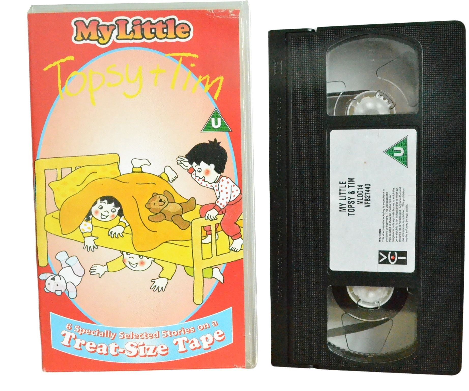 My Little Topsy & Tim - 6 Specially Selected Stories - VCI - Children's - Pal VHS-