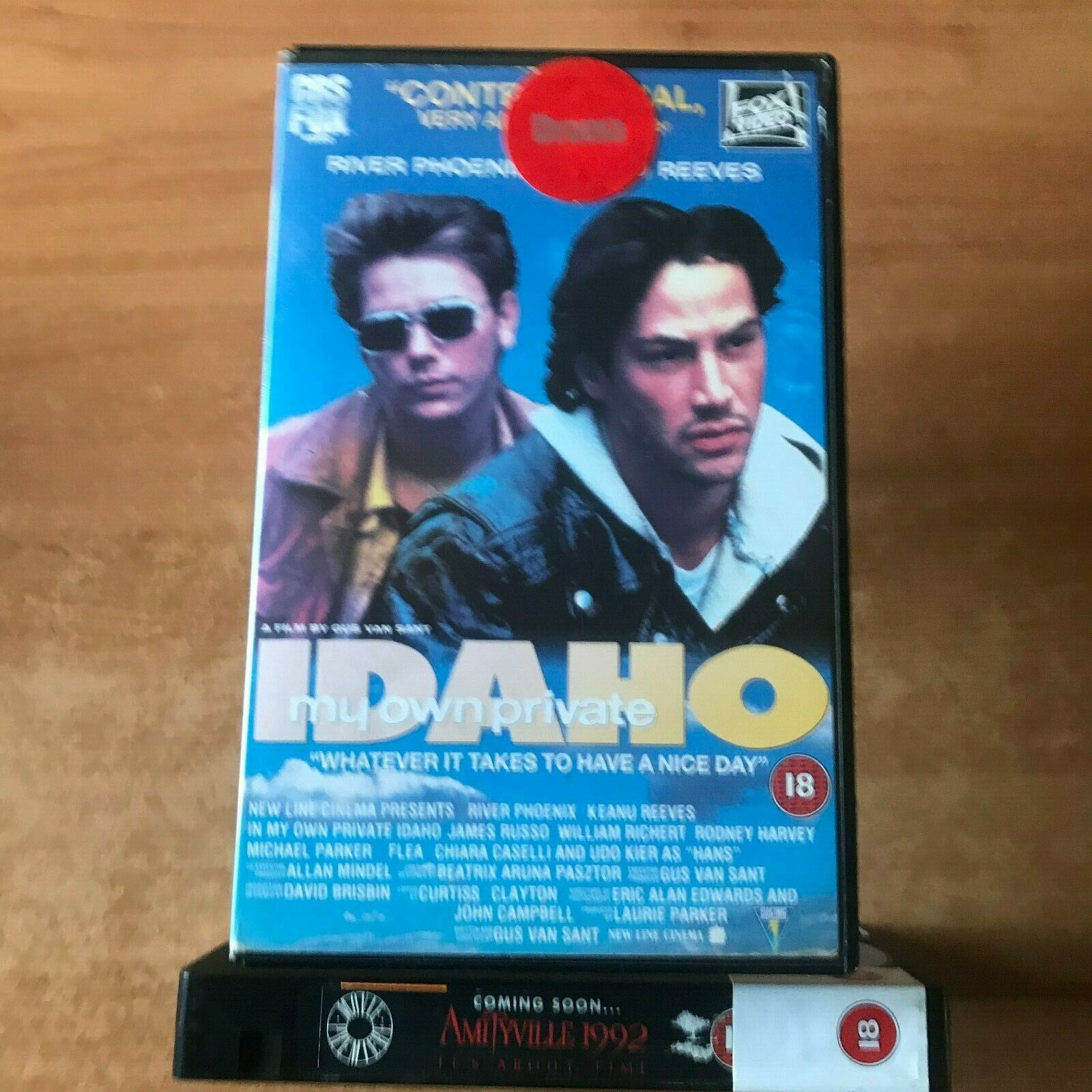 My Own Private Idaho (1991); Gus Van Sant - Drama [Large Box] Rental - Pal VHS-