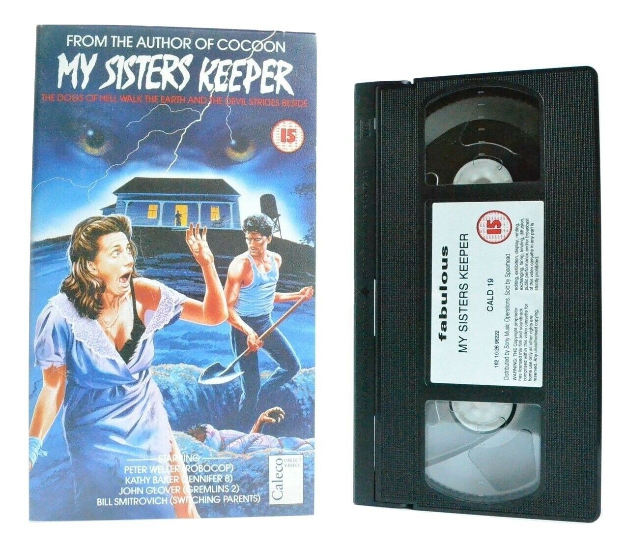 My Sister Keeper: Caleco Dircet Video - P.Weller/K.Baker - (1986) Thriller - VHS-