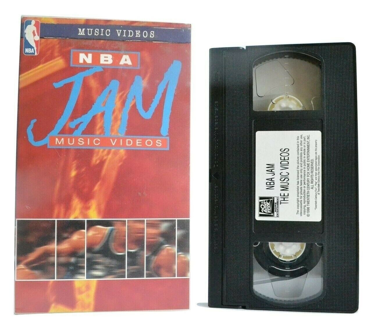 NBA Jam: Music Videos - Gloria Estefan - Spin Doctors - Patrick Ewing - Pal VHS-