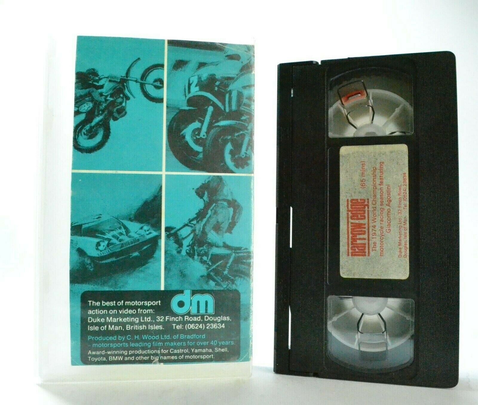 Narrow Edge: Giacomo Agostini Motorcycling Superstar - Grand Prix - Pal VHS-