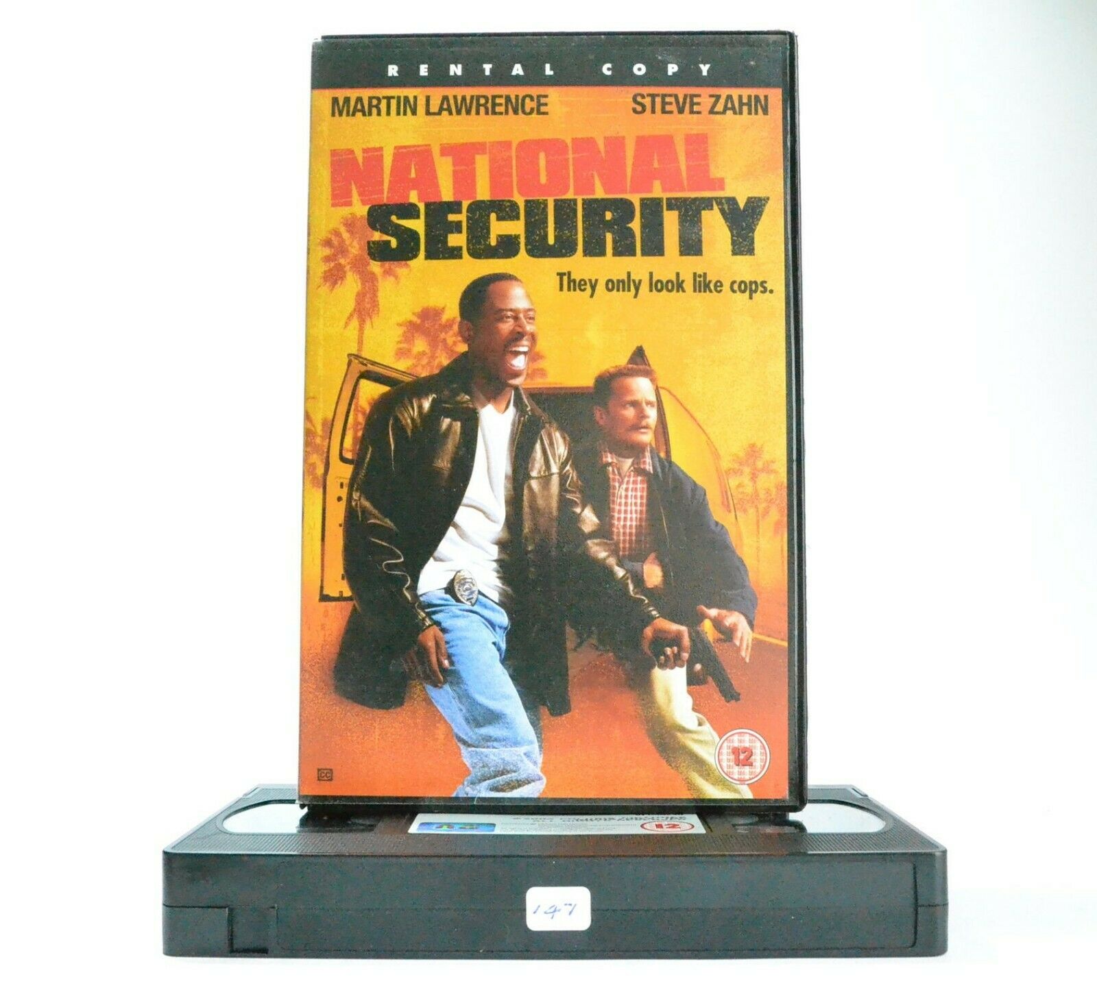 National Security: Action Comedy (2003) - Large Box - Martin Lawrence - Pal VHS-