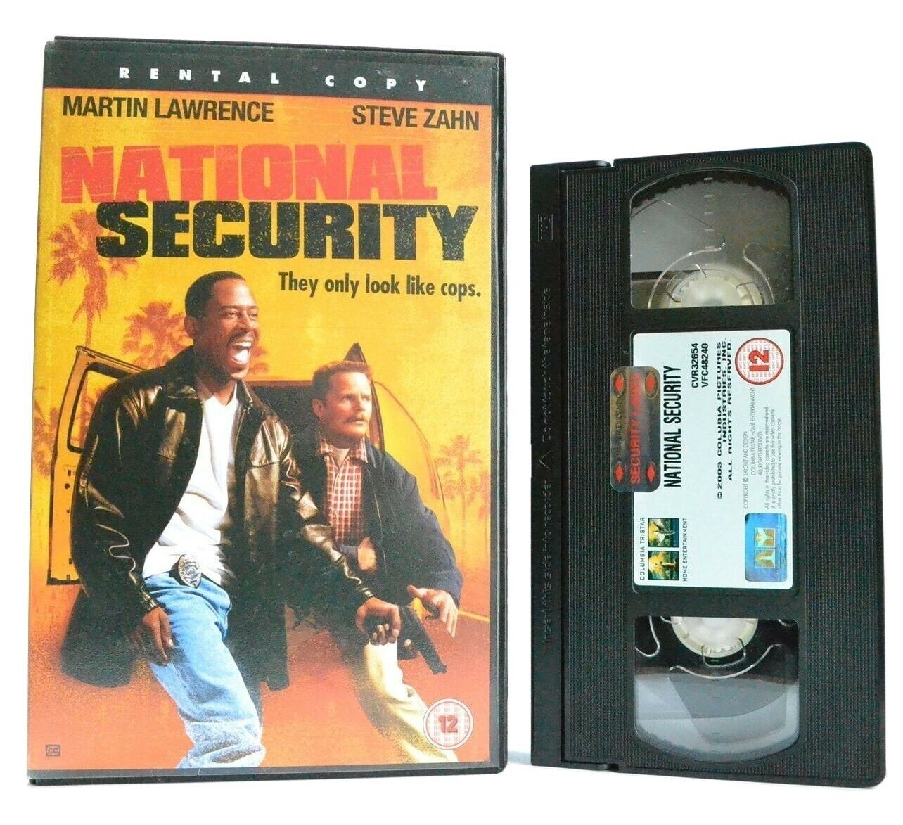 National Security: Action Comedy (2003) - Large Box - Martin Lawrence - Pal VHS-