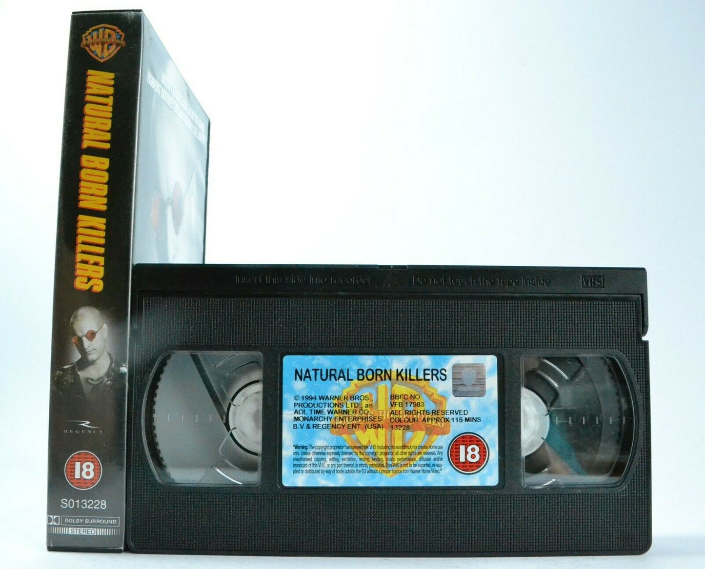 Natural Born Killers: W. Harrelson & J. Lewis - Thriller [Oliver Stone] - VHS-