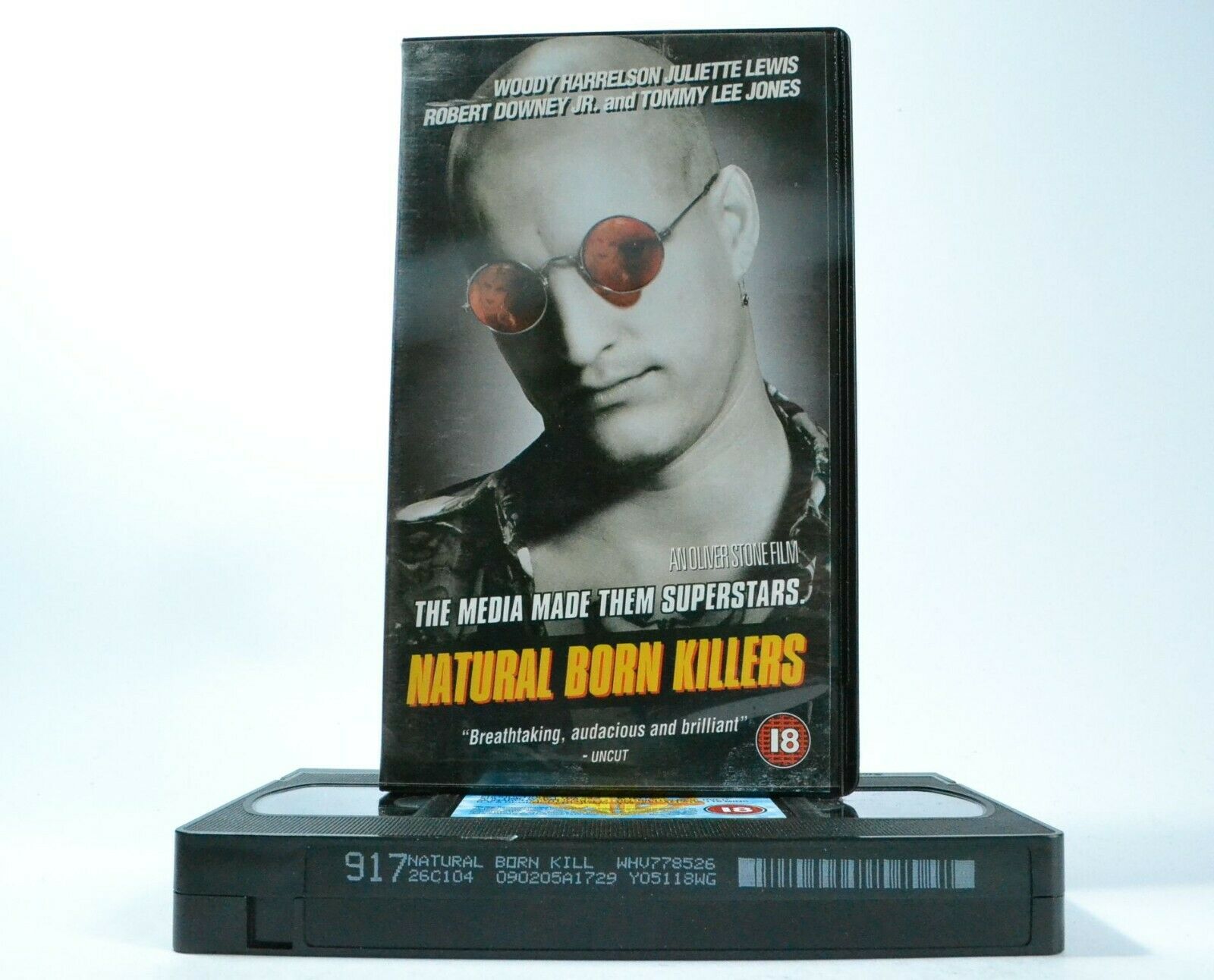 Natural Born Killers: W. Harrelson & J. Lewis - Thriller [Oliver Stone] - VHS-