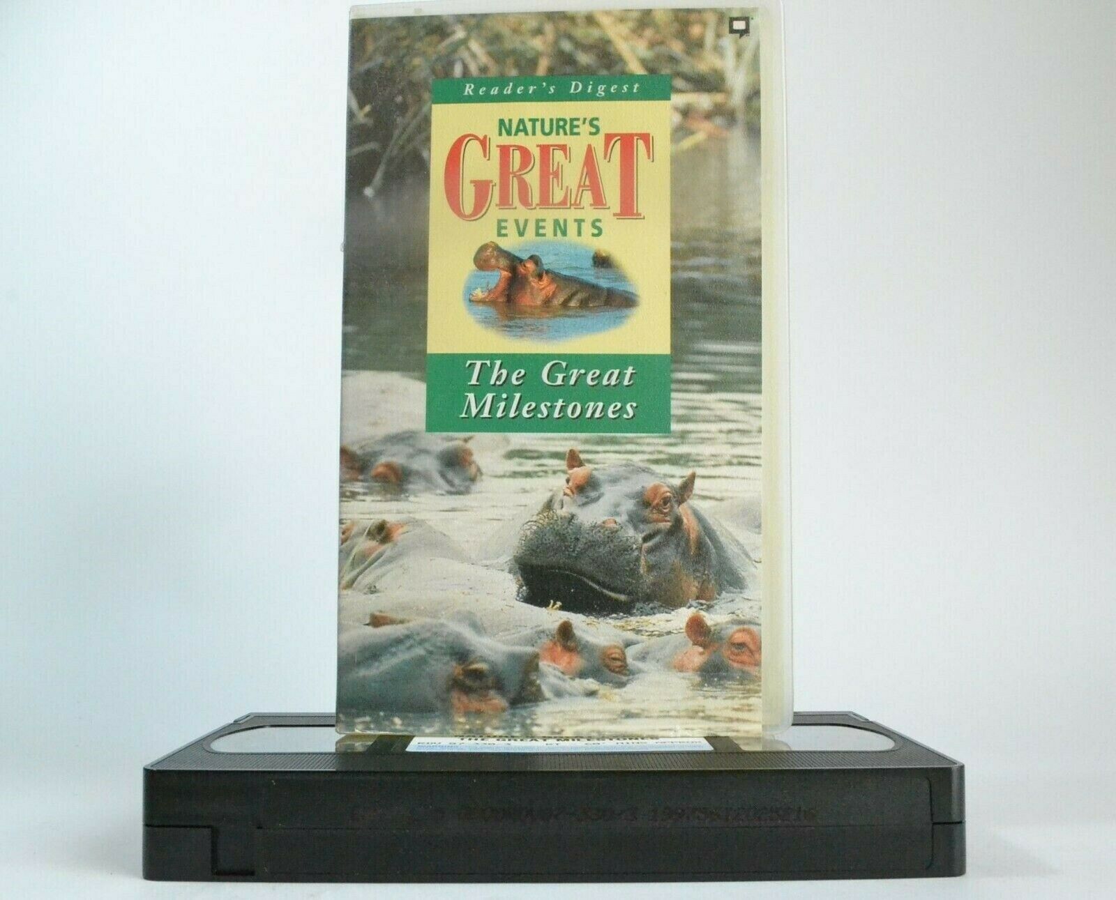 Nature's Great Events: The Great Milestones - Tanzania - Elephant Bonding - VHS-