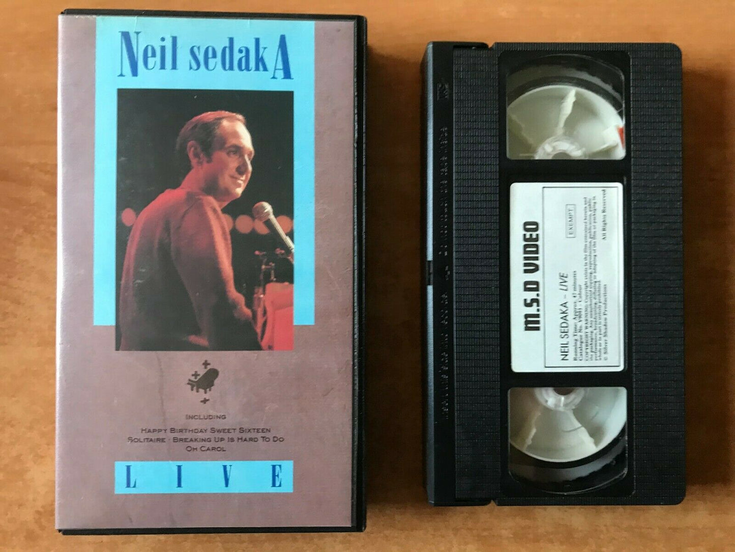 Neil Sedaka: Live [Concert] "Stairway To Heaven" - "Calendar Girl" - Music - VHS-